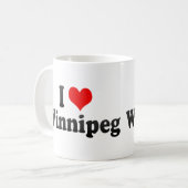 I Love Winnipeg, Canada Koffiemok (Voorkant links)