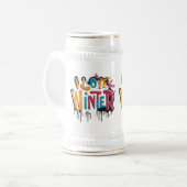 I Love Winter Bierpul (Voorkant links)