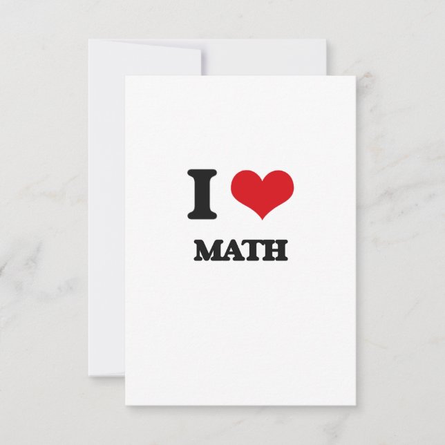 I Love Wiskunde (Voorkant)