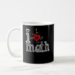 I Love Wiskunde I Heart Wiskunde Mathematics Koffiemok<br><div class="desc">I Love Wiskunde I Heart Wiskunde Mathematics</div>