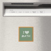 I Love Wiskunde Magneet (Insitu (Vaatwasser))