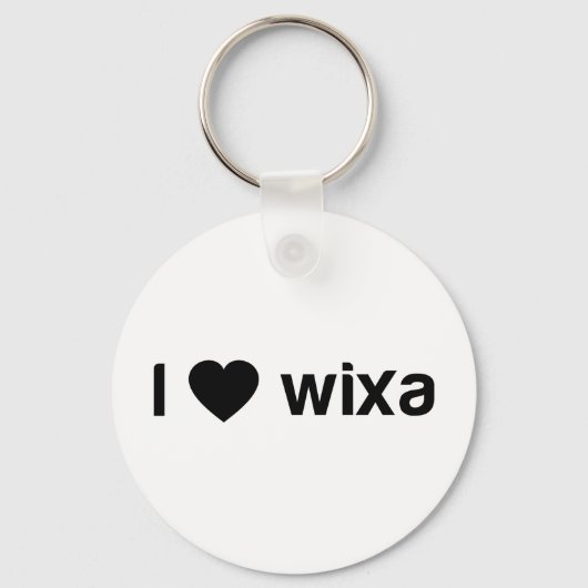I Love Wixa Sleutelhanger (Voorkant)