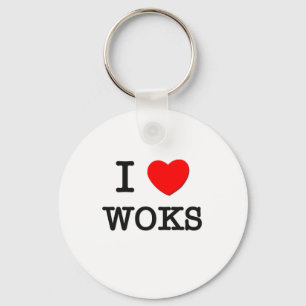 I Love Woks Sleutelhanger