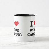 I Love Wood Carving Mok (Midden)