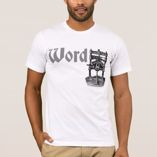 I Love WordPress T-shirt (Voorkant)