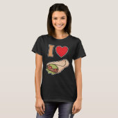 I love wraps t-shirt (Voorkant volledig)