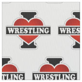 I Love Wrestling Stof (Close Up)