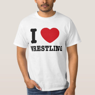 I Love Wrestling T-shirt