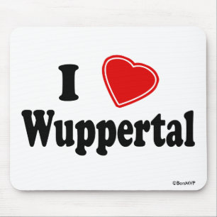 I Love Wuppertal Muismat