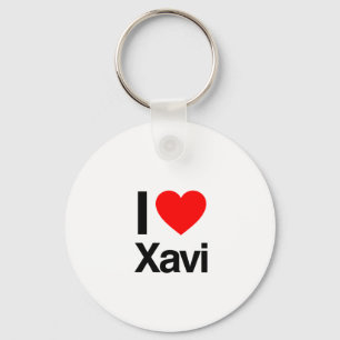i love xavi sleutelhanger
