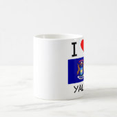 I Love Yale Michigan Koffiemok (Center)