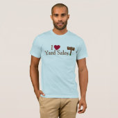 I Love Yard Sales T-shirt (Voorkant volledig)