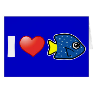 I Love Yellowtail Damselfish