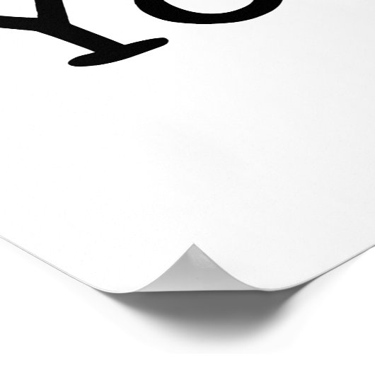 I Love Yodeling Poster (Hoek)