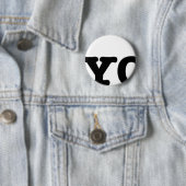 I Love Yoga Ronde Button 5,7 Cm (In situ)