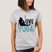 I Love Yoga Women's T-shirt (Voorkant)