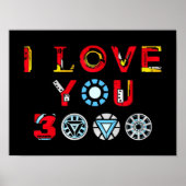 I Love You 3000 v3 Poster (Voorkant)