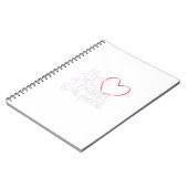 I Love You A Bushel Amp A Peck Notitieboek (Linkerzijde)