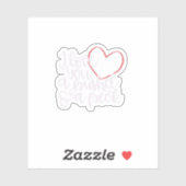 I Love You A Bushel Amp A Peck Sticker (Vel)