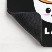 I Love You A Latte Funny Cute Coffee Heart Valenti Muismat (Hoek)