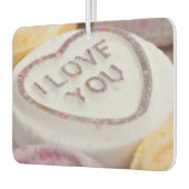 "I Love You" aangepaste auto luchtverfrisser (Links)