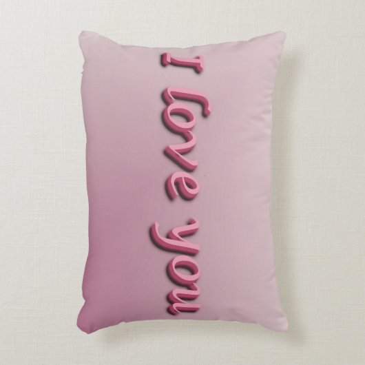 I love you. accent kussen (Voorkant(Verticaal))