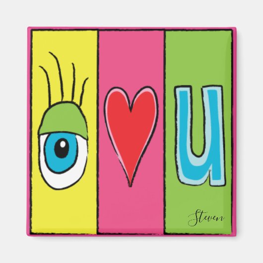 I Love You Always Magneet (Voorkant)