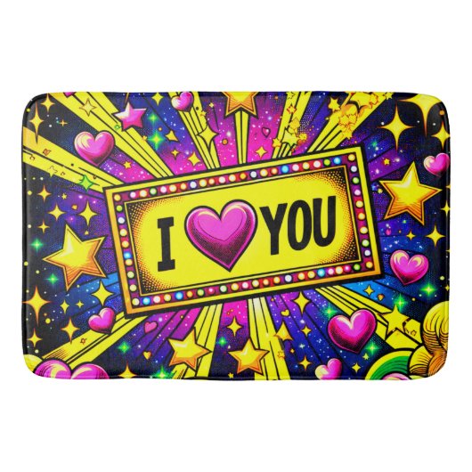 I Love You Badmat (Voorkant)
