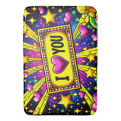 I Love You Badmat (Voorkant Verticaal)