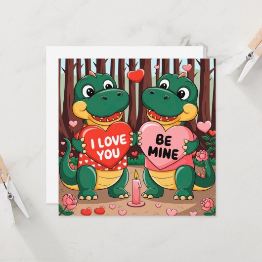 I love you - Be mine  (Voorkant / Achterkant in situ)