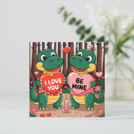 I love you - Be mine Kaart