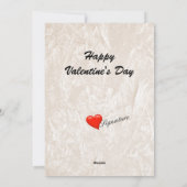 I love you bear-y much - Teddy Bear Feestdagenkaart (Achterkant)