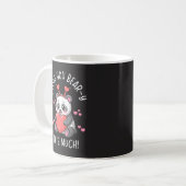 I Love You Bear-y This Much - Cute Panda Valentine Koffiemok (Voorkant links)
