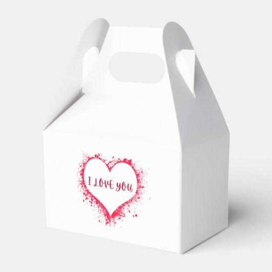 I Love You Bedankdoosjes (Voorkant Zijde)