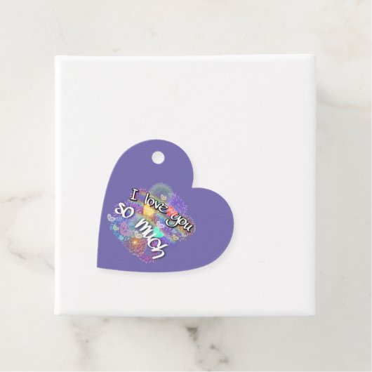 I love you bedankjes labels (In situ)