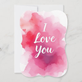 I Love You beroemd gemaakt door Watercolours
