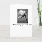 I Love You beroemd gemaakt door White Rose Kaart (Achterkant)