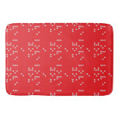 I love you (Braille) Badmat (Voorkant)