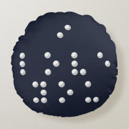 I love you (Braille) Rond Kussen