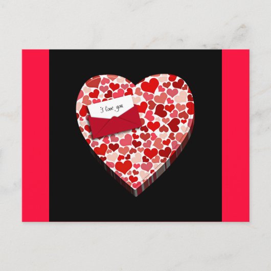 I Love You Briefkaart (Voorkant)