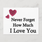 I Love You Briefkaart (Voorkant)