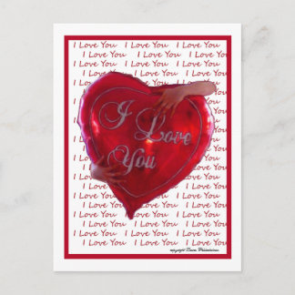 I Love You Briefkaart