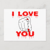 I Love You Briefkaart (Voorkant)