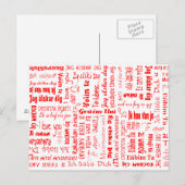 I Love You Briefkaart (Voorkant / Achterkant)