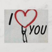 I Love You Briefkaart (Voorkant)