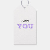 I Love You Cadeaulabel (Achterkant)