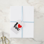 I Love You Cadeaulabel (Met Touw)