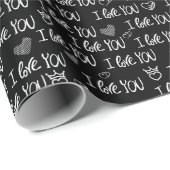 I Love You Cadeaupapier (Rol Hoek)