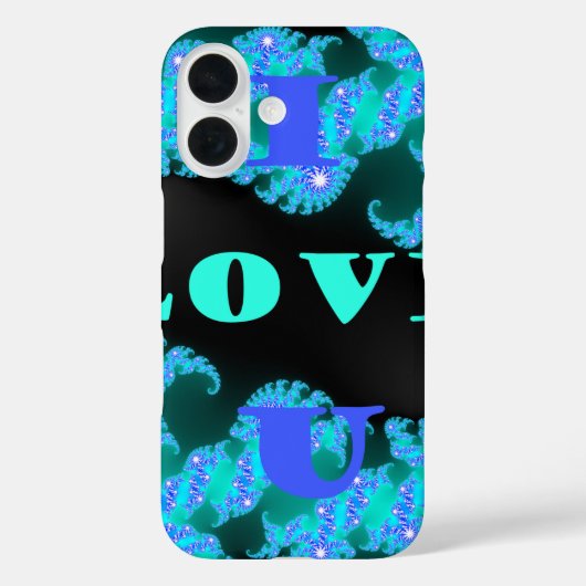 I Love You Case-Mate iPhone Case (Achterkant)
