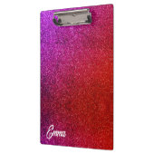 I love you chic pink glitter background Abstract Klembord (Links)